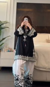 Jf 044 Crep Silk With Embroidery Work Top With Bottom Dupatta Wholesalers In Delhi